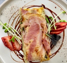 Potato, Bacon & Spinach Terrine
