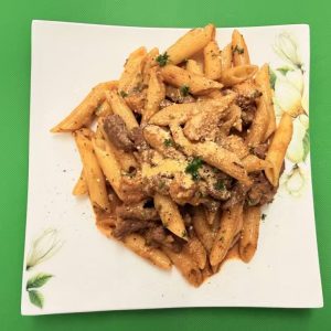 Beef Stroganoff Penne Pasta