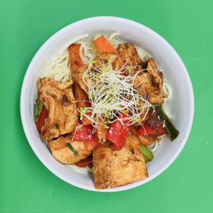 Red Curry Chicken Noodles