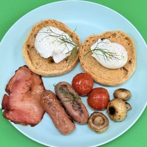 Classic breakfast plate
