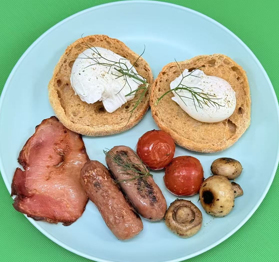 Classic breakfast plate
